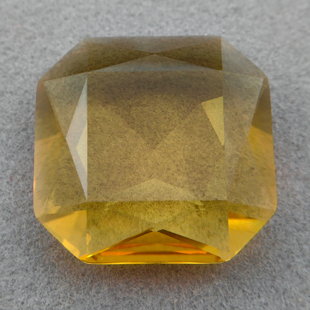 Square К9, Light Topaz Unfoiled