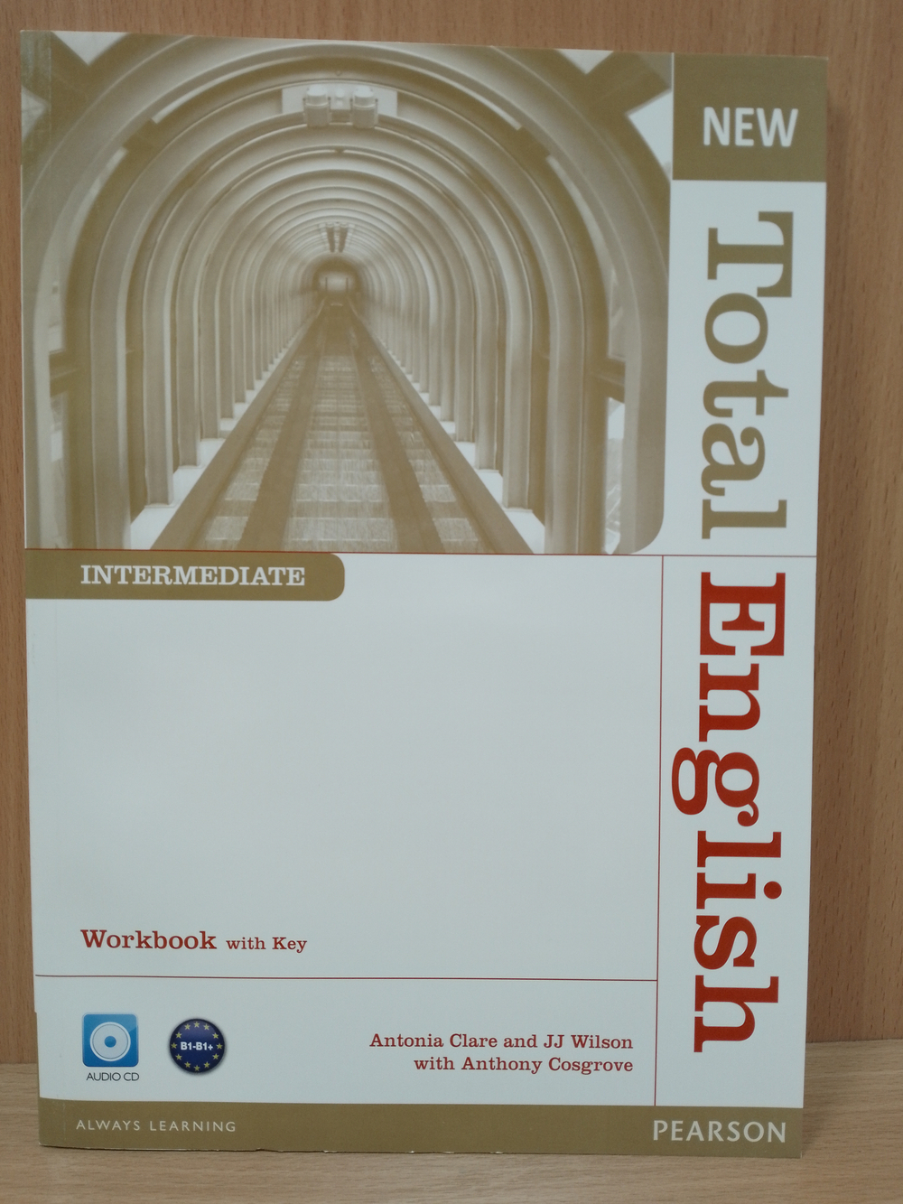 New Total English Intermediate Workbook with Key and Audio CD Pack