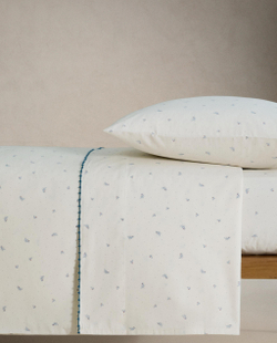 Пододеяльник Zara Home, хлопок 100%, с растительным принтом, 1661/088