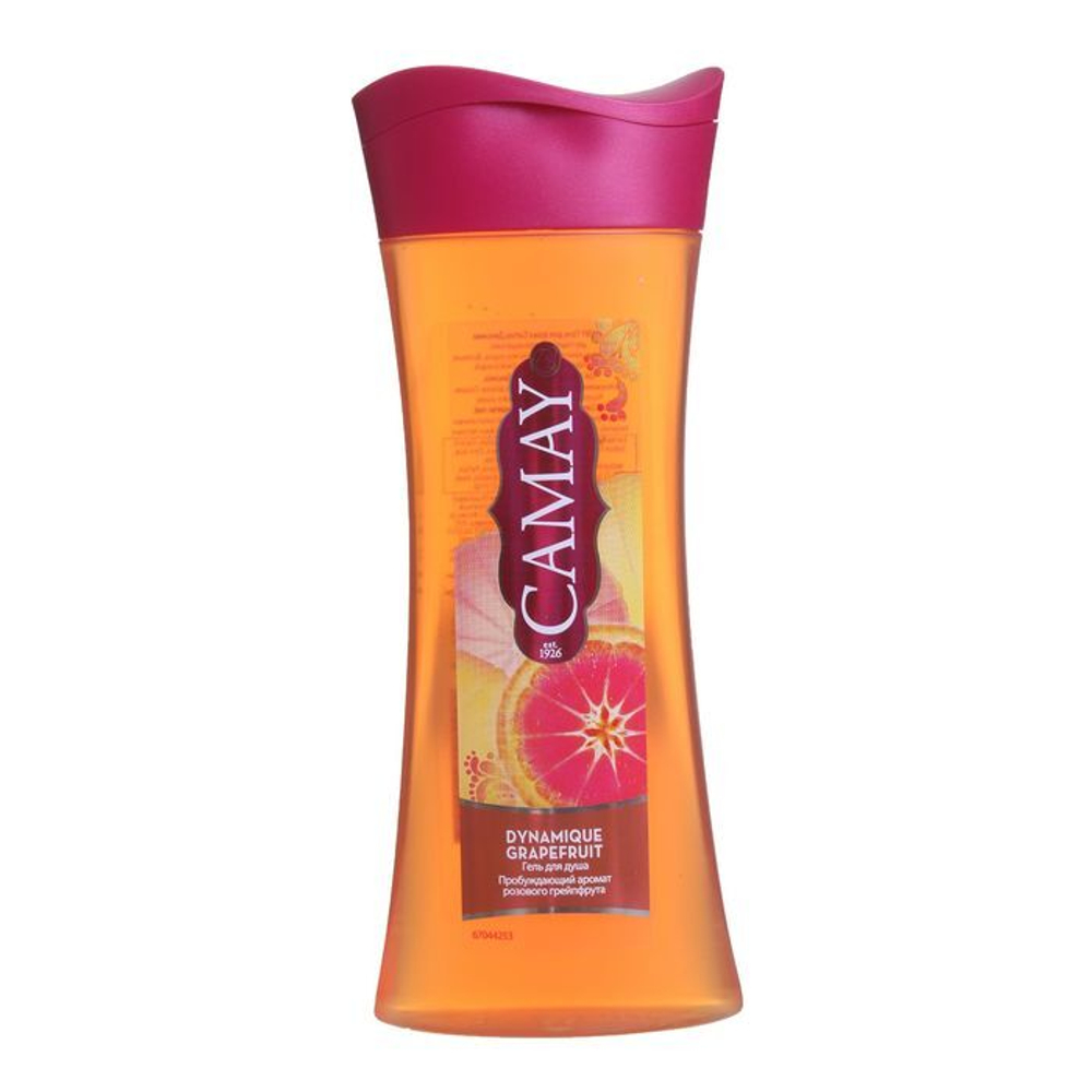 CAMAY Гель для душа Грейпфрут Dynamique Grapefruit, 250 мл (3208, 4509)