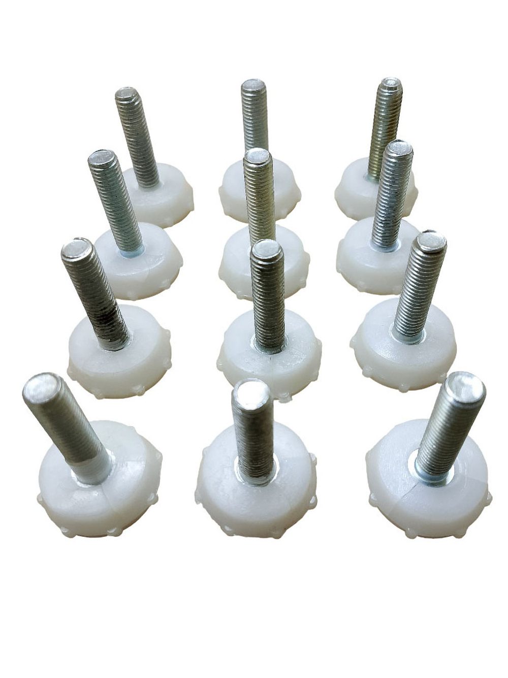 Опора регулируемая винтовая М8 для напольных шкафов, витрин, столов