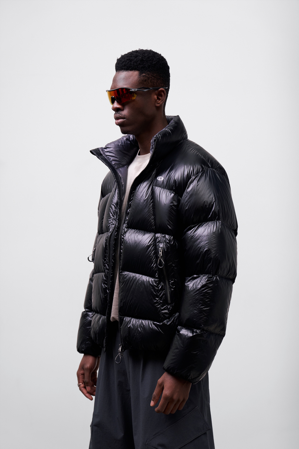 Куртка Nothomme Blue Ultra-Lightweight Water-Repellent Down Jacket "Jet Black"