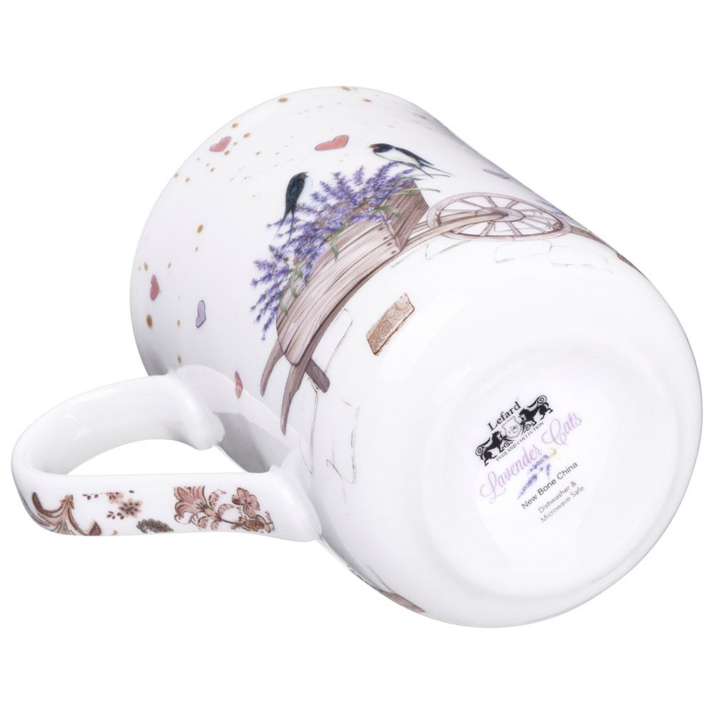 КРУЖКА LEFARD "ЛАВАНДОВЫЕ КОТЫ" 330 МЛ (КОР=24ШТ.)