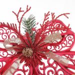 Украшение новогоднее «Лесное чудо» 27*20 см, Красный