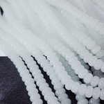 Стеклянный рондель, бусина проставка, разделитель, р-р 8×4мм, цена за набор 20 шт