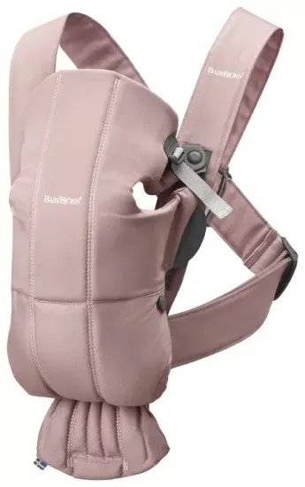Эргорюкзак BabyBjorn Mini Cotton, pink