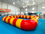 Надувной бассейн «Красно-желтый» 6,2*5,9*0,9 м
