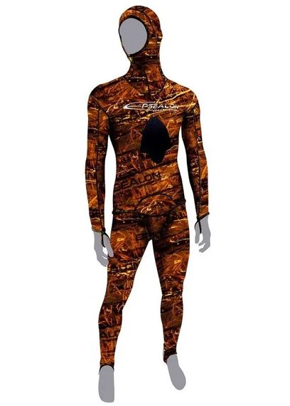 Гидрокостюм из лайкры Epsealon Rash Camo Brown Lycra