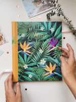 Фотоальбом на 10 магнитных листов 23х28 см, внутр. спираль belle fleur Райский цветок