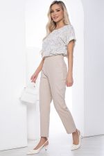 Брюки Сьюзи бежевые Б10145 LT Collection (Акция)