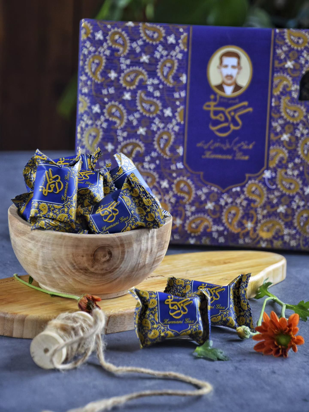 Гяз логме 28% фисташки и миндаль Kermani 450 гр 10220293 Иран