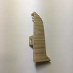 Заглушка левая к плинтусу "Cezar" 337 Дуб береговой