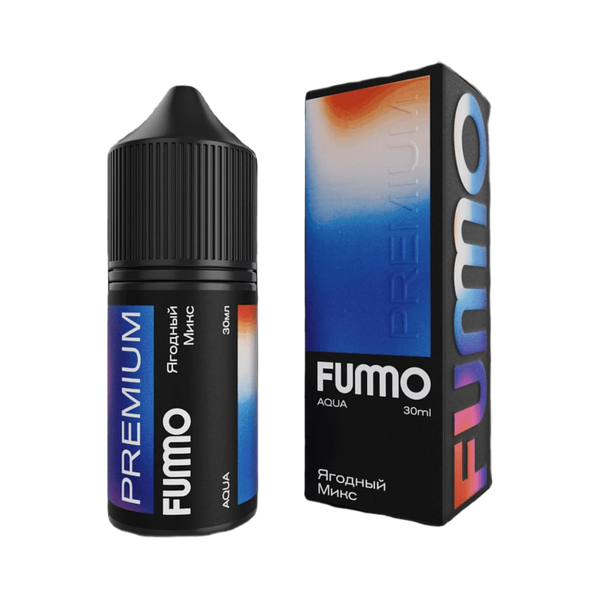 Купить Жидкость Fummo Aqua Salt 30 мл - Ягодный Микс (20 мг)