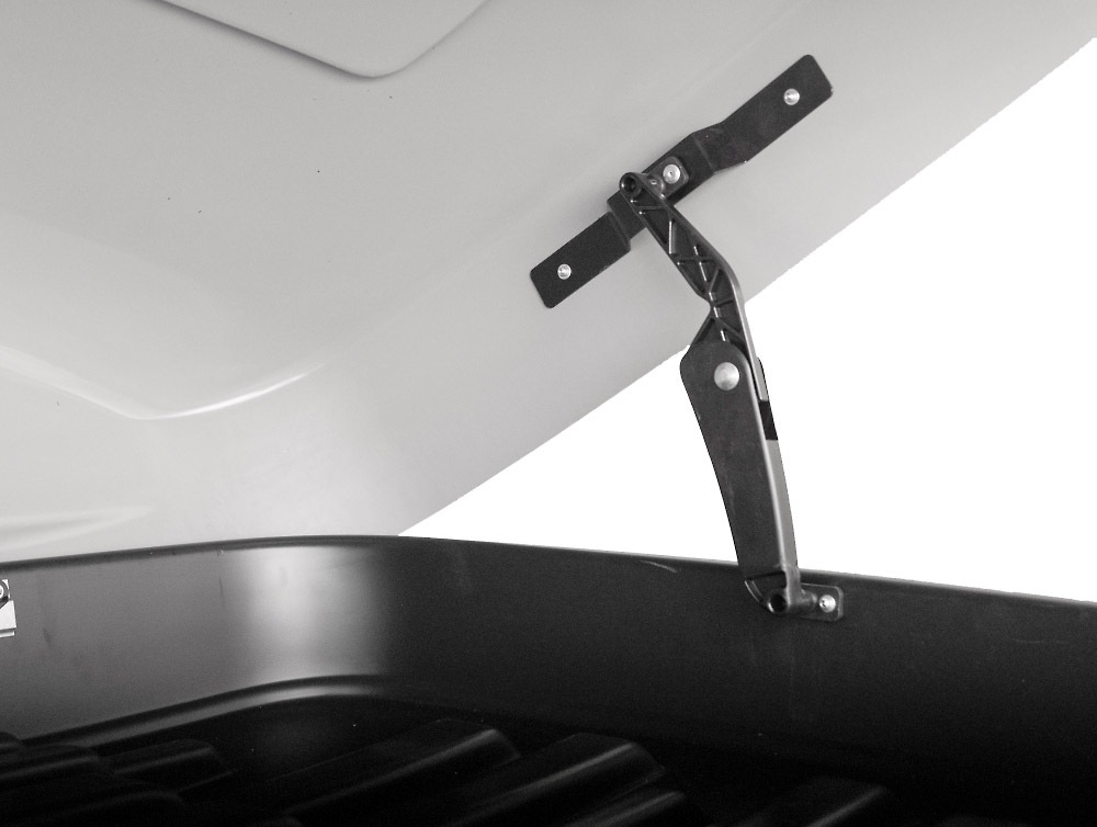 Автомобильный бокс Евродеталь Джокер 530 чёрный 180х86х43 ED5-201B