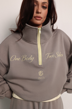 Анорак серый