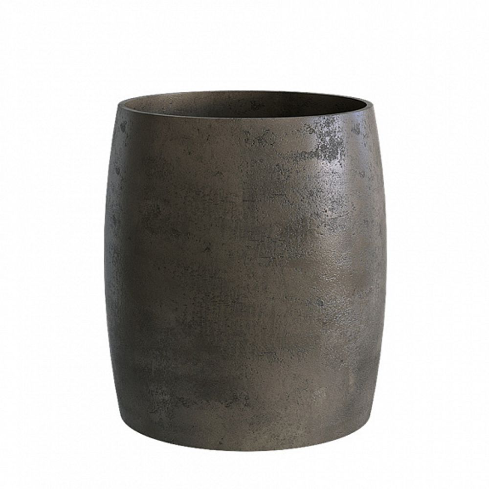 Кашпо CIGAR BREZENT GREY D37 H57