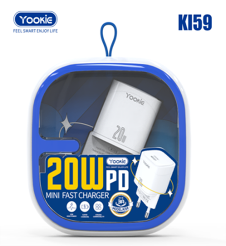 Зарядное устройство СЗУ Yookie KI59Y - 20W - Type c