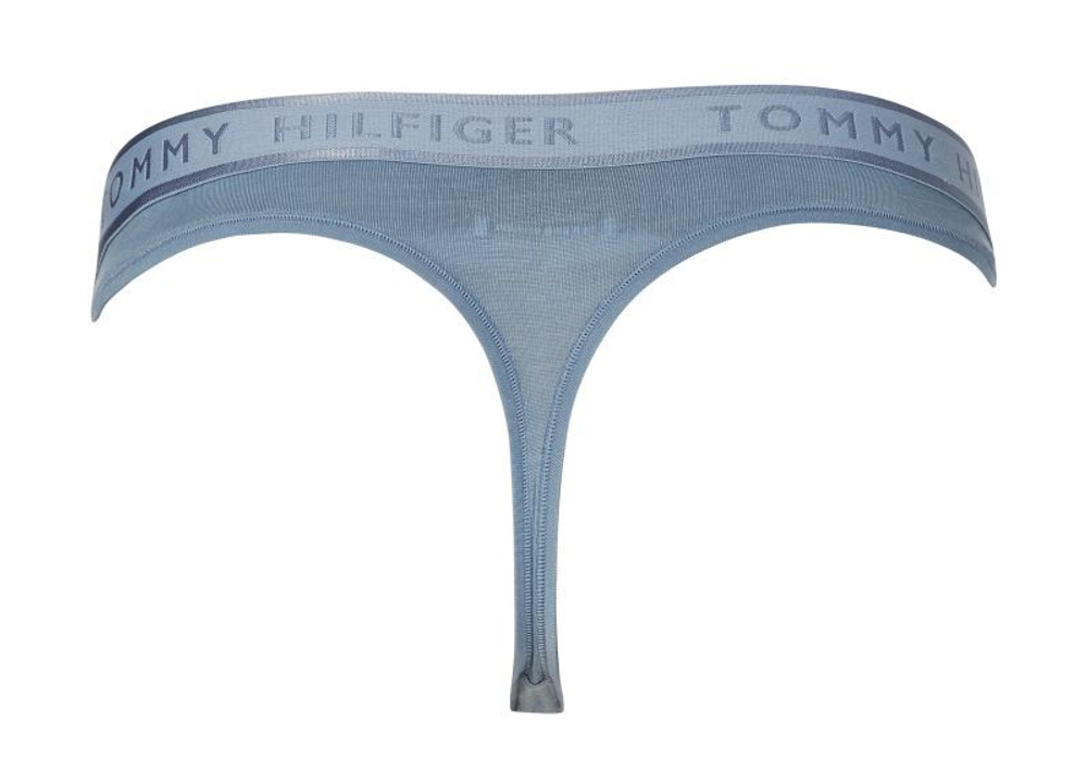 Majtki Tommy Hilfiger Thong 1P - небесный