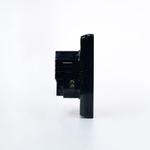 Термостат программируемый ArtGallery 16А с Wi-Fi для электрич. теплого пола моноблочный черн. SE GAL001038