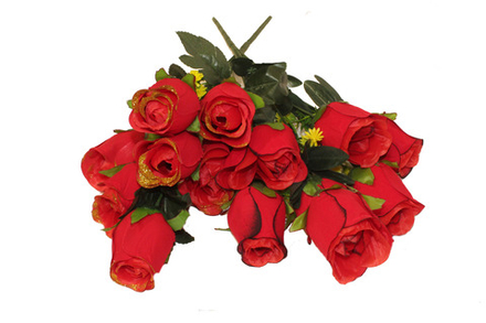 Букет бутонов роз бархат 7 голов