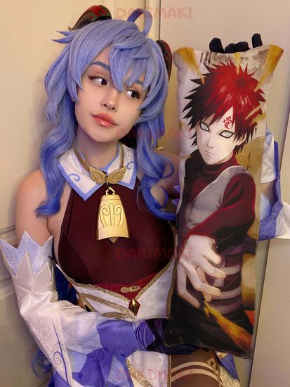 Мини дакимакура Гаара из Наруто арт. M0566, 60х20 см