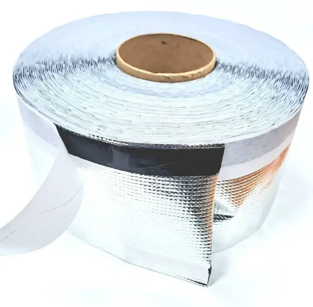 Самоклеящаяся пароизоляционная лента для окон и дверей/ Липлент МФТС 100/ 8 метров