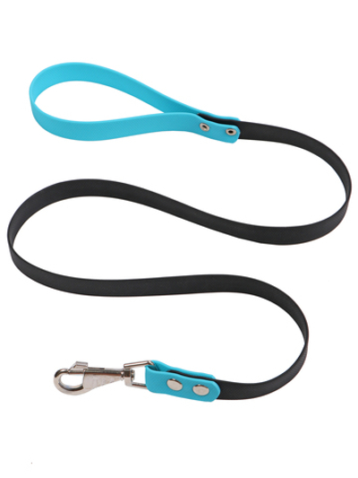 Поводок БИОТАН ХАЙСТАЙЛ черный 20" 2м PerseiLine БХ-202 голубая ручка