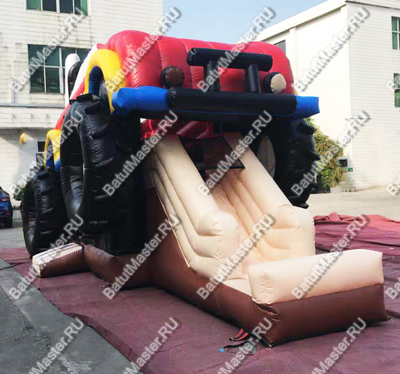 Коммерческий надувной батут "Пикап", 7*4,5*4 м