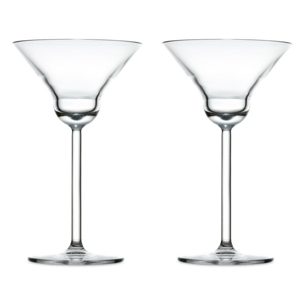 Набор бокалов для мартини 2шт 190мл Nude Glass Винтаж