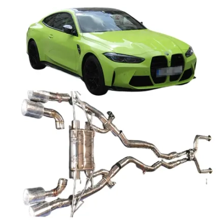 Выхлопная система с заслонками для BMW M3 G80 M4 G82 2021+ (3.0)