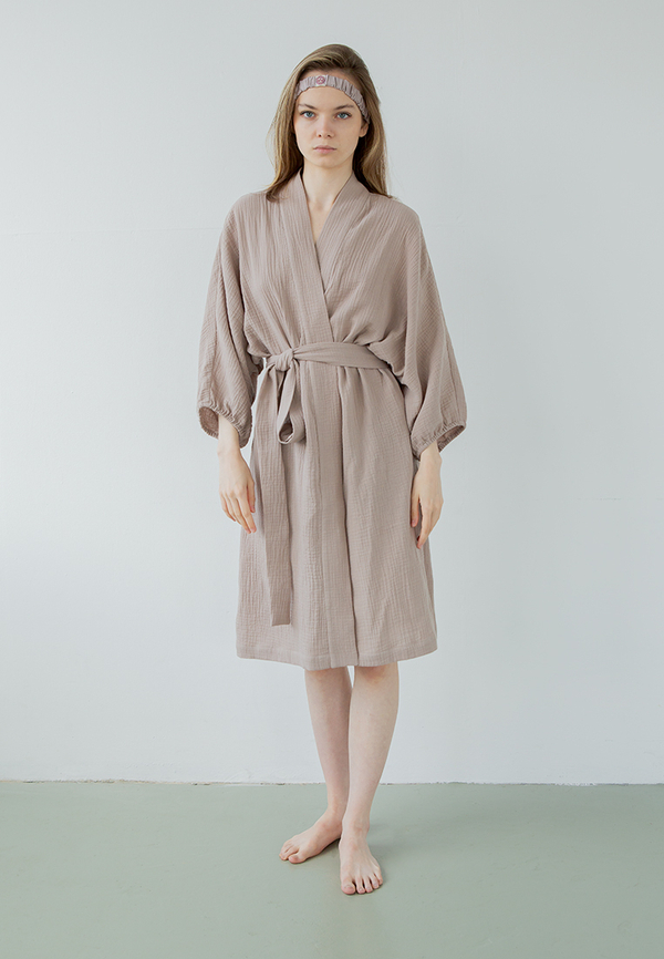 Халат Luxberry Муслин и комфорт тауп