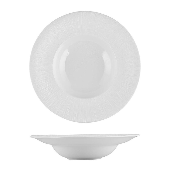 Тарелка глубокая 250 мл d 23 см h5,5 см Frost White Moon P.L. Proff Cuisine [4]