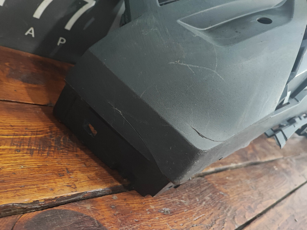 Юбка переднего бампера Volkswagen Teramont 17-22 Б/У Оригинал 3CN805903B