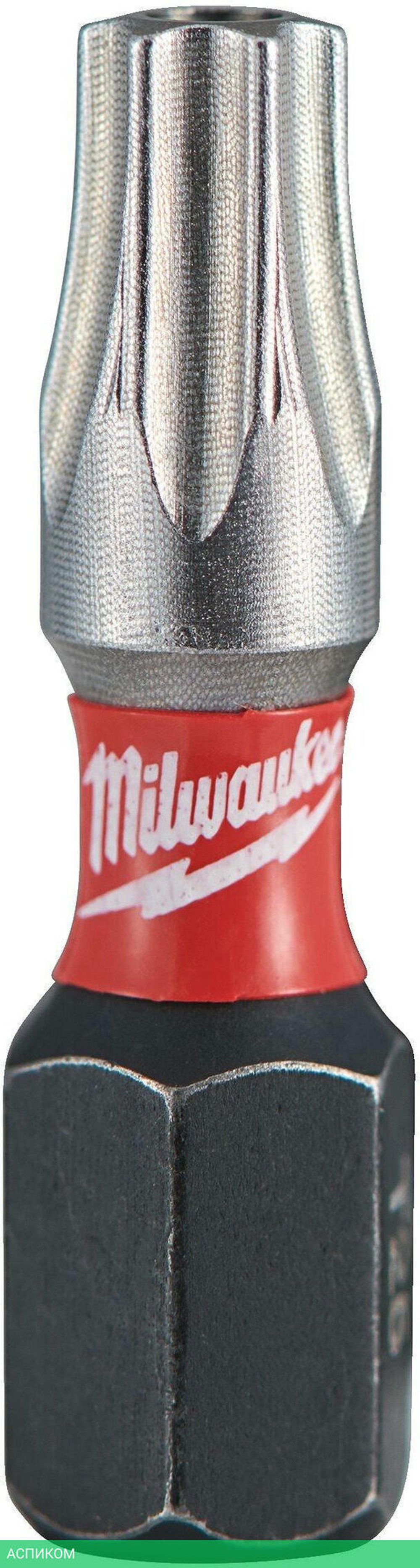 Бита Milwaukee Shockwave TX BO25 25мм 2шт (4932471583)