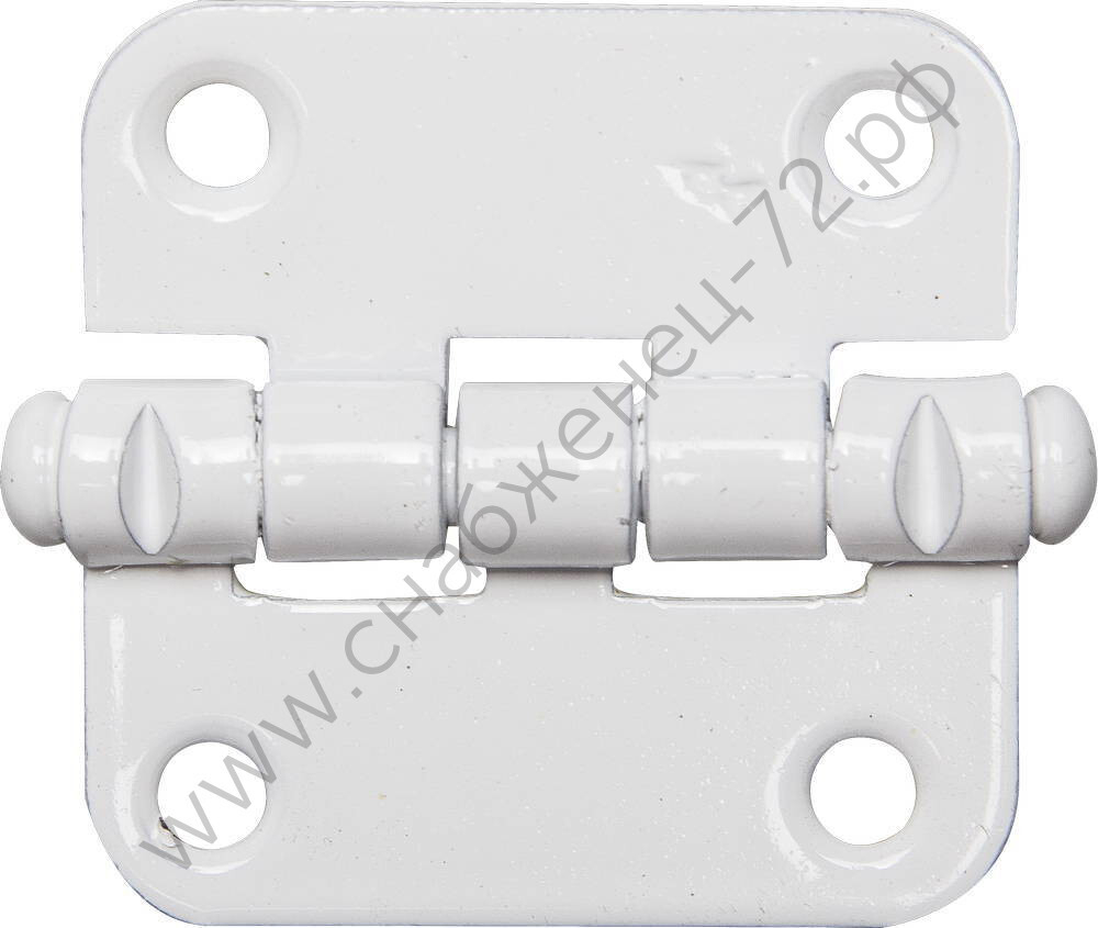 ПН-40 40x40х1.5 мм, цвет белый, карточная петля (37621-40)