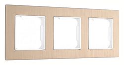 Рамка на 3 поста Arte Milano am-503.12 503.12-3.shampan