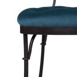 Стул кованый Аделаида Шоколад Амбер Того Лазурь
