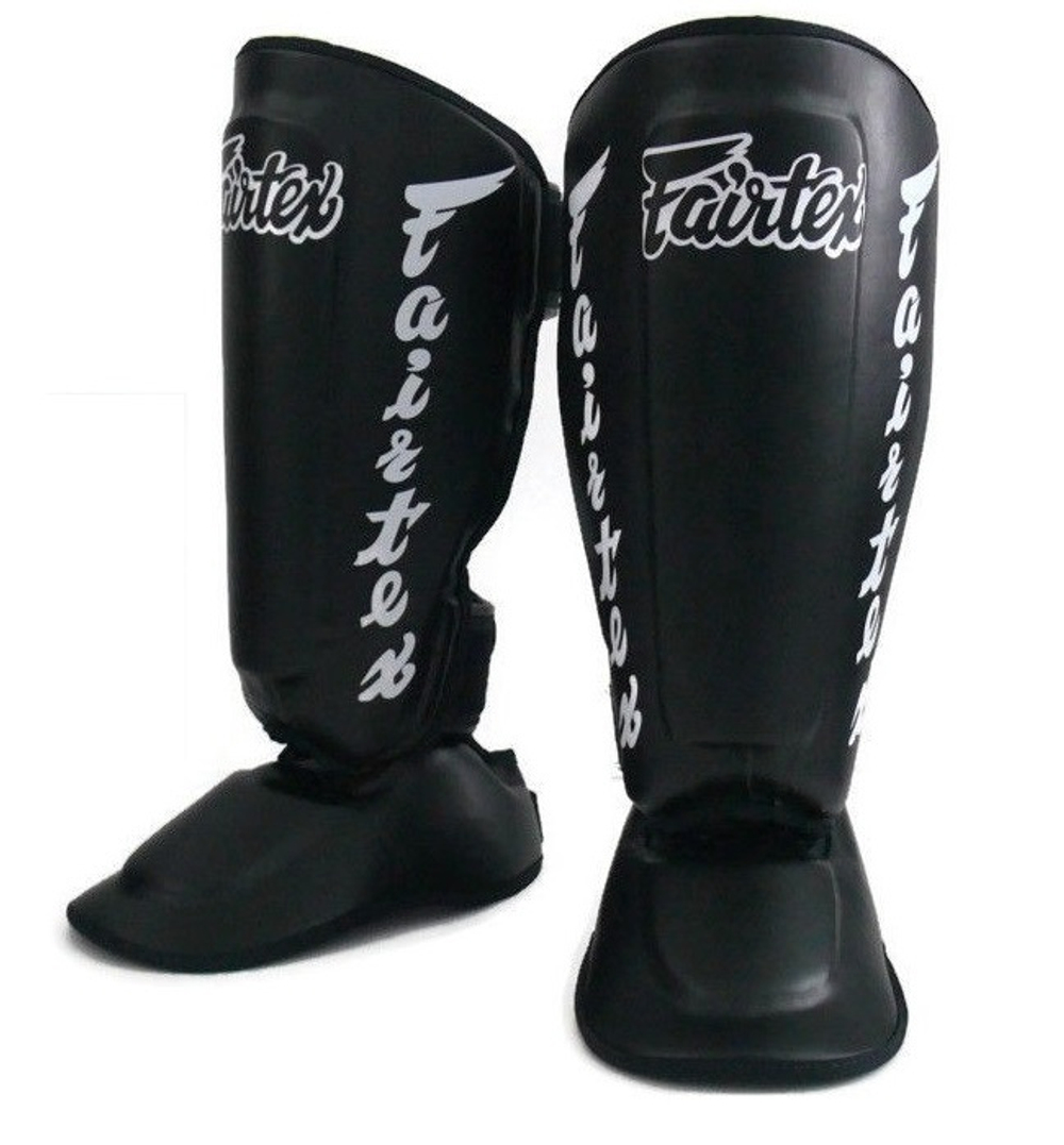 Щитки Fairtex Twisted Shin Pads SP7 Black Уценка (S)
