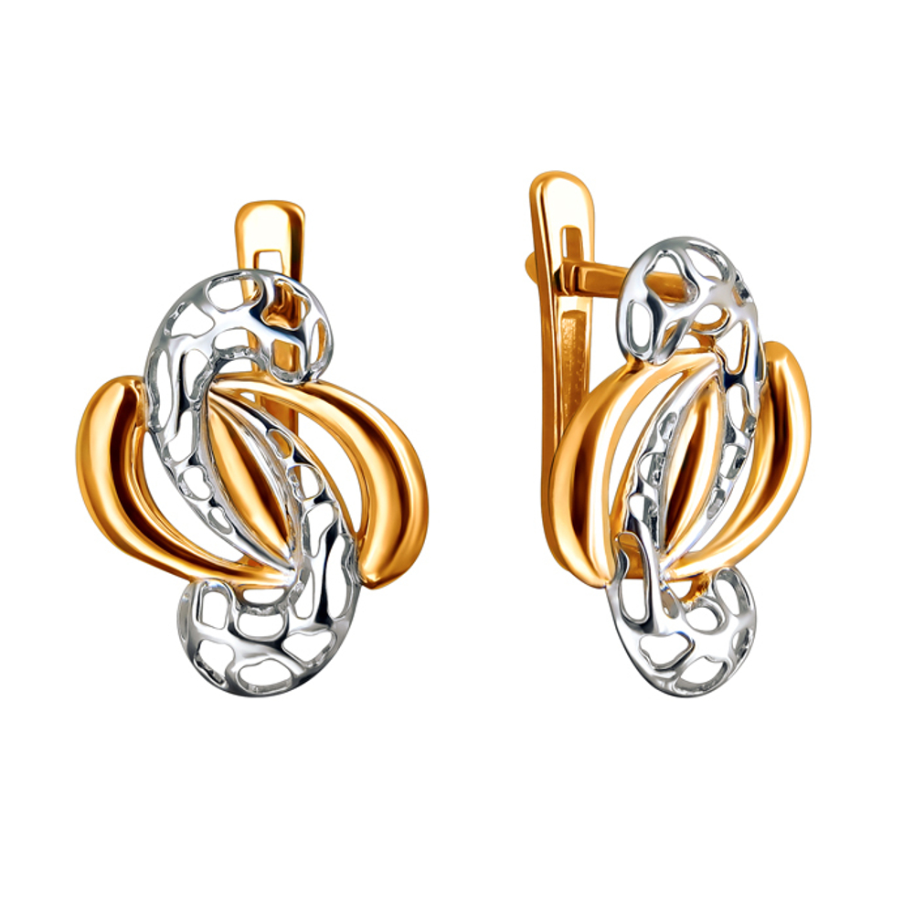Серьги из красного золота 585 пробы JA-S-0111166Р
