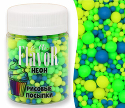 Посыпка рисовая Mr.FlavoR "Неон" 2530, 50 гр