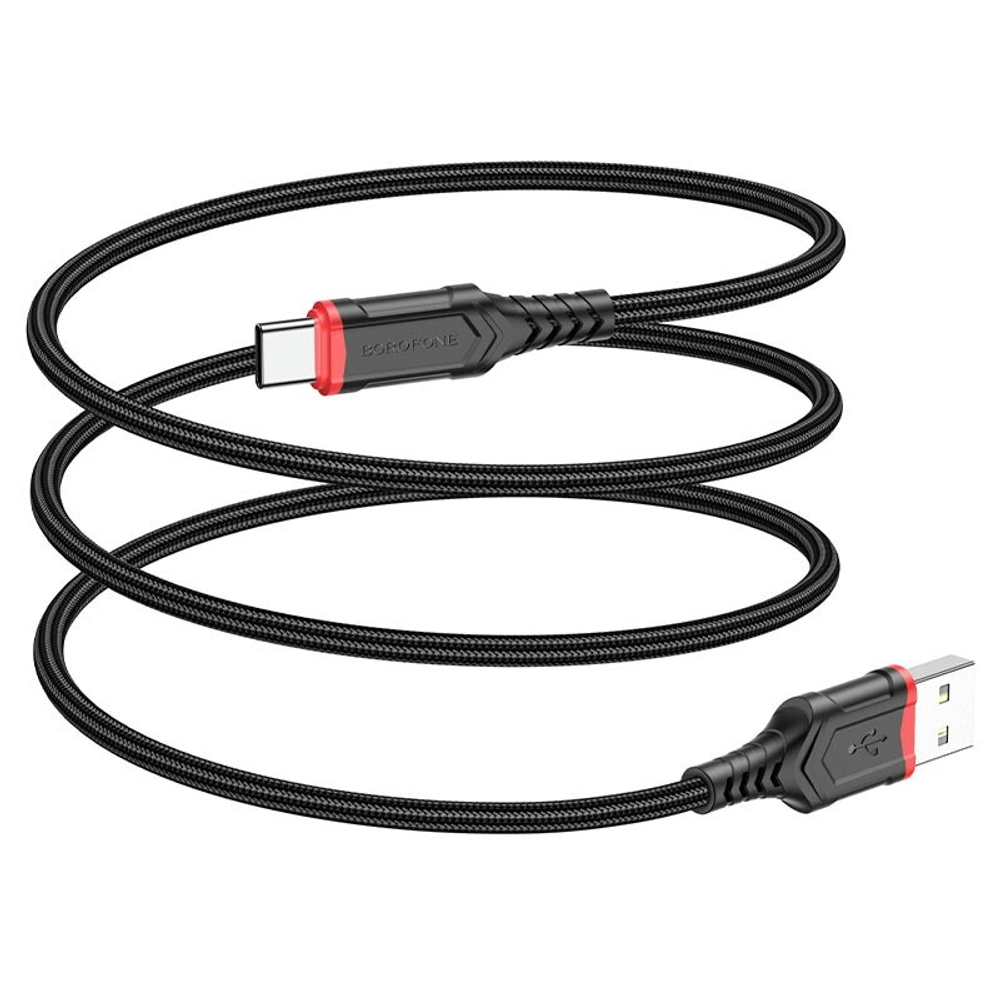 Кабель USB - TypeC BOROFONE BX67 (черный) 1м