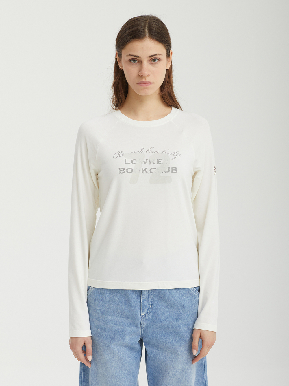Женский Лонгслив Raglan Slim-fit
