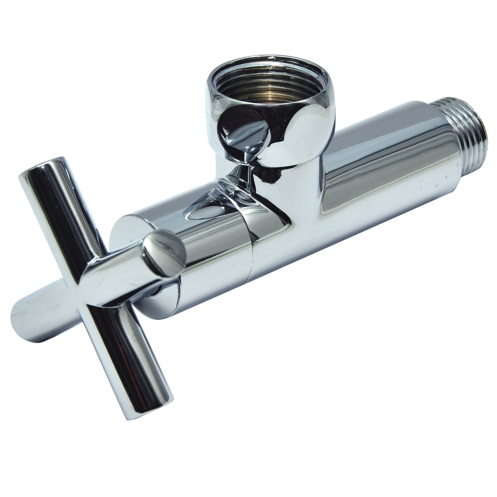 ВЕНТИЛЬ ЗАПОРНЫЙ УГЛОВОЙ КРЕСТ  1" x 1/2"  г/ш SMT8741SCH0410/2C, пар