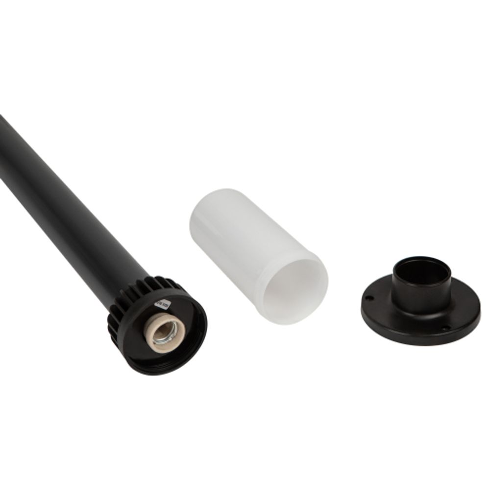 Садово-парковый светильник ЭРА «Поллар» НТУ 01-60-013 напольный черный IP54 Е27 max60Вт h1040мм