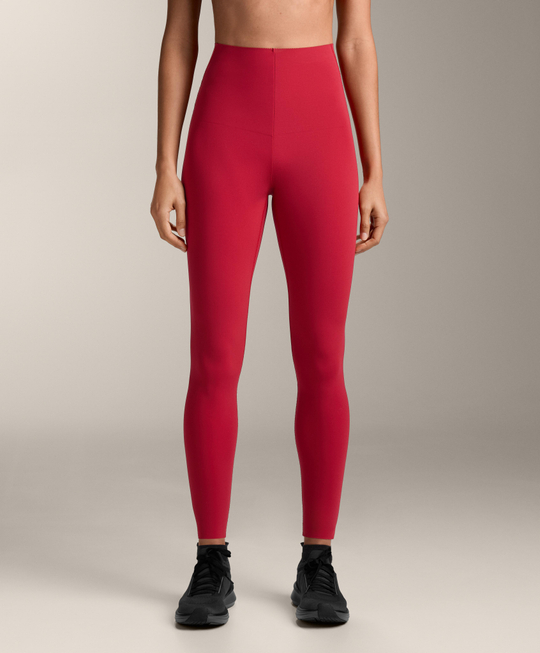 OYSHO Легинсы Compressive длиной до щиколотки с высокой посадкой, красный
