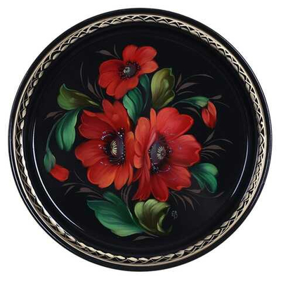 Zhostovo metal tray A5D180526341
