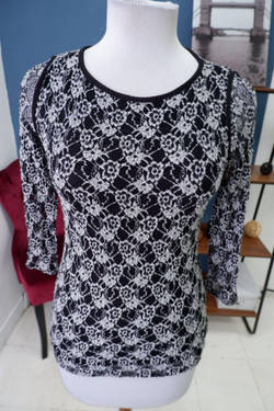 Джемпер Peruna с принтом 40 размер