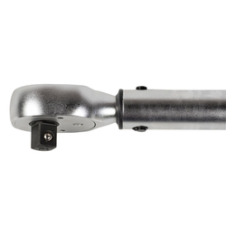 KING TONY (P34462-1DG) Динамометрический ключ серии "EXACT", 1/2", 40-200 Нм, в комплекте 2 торцевые головки