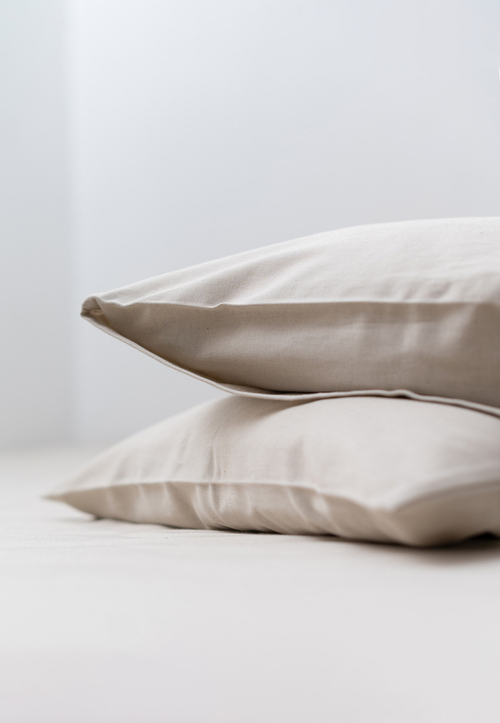 Наволочки из льняного сатина