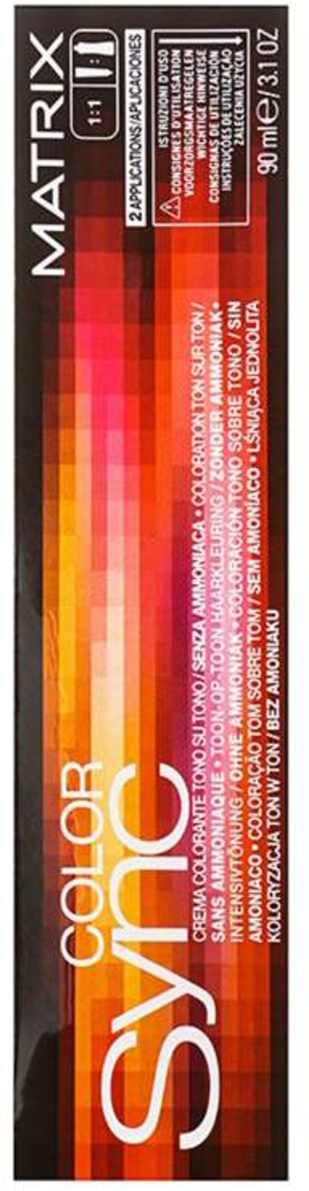 Matrix SoColor Sync краска для волос, 6A темный блондин пепельный, 90 мл